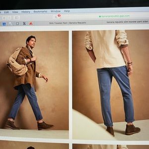 Banana Republic Slim Traveler Pant